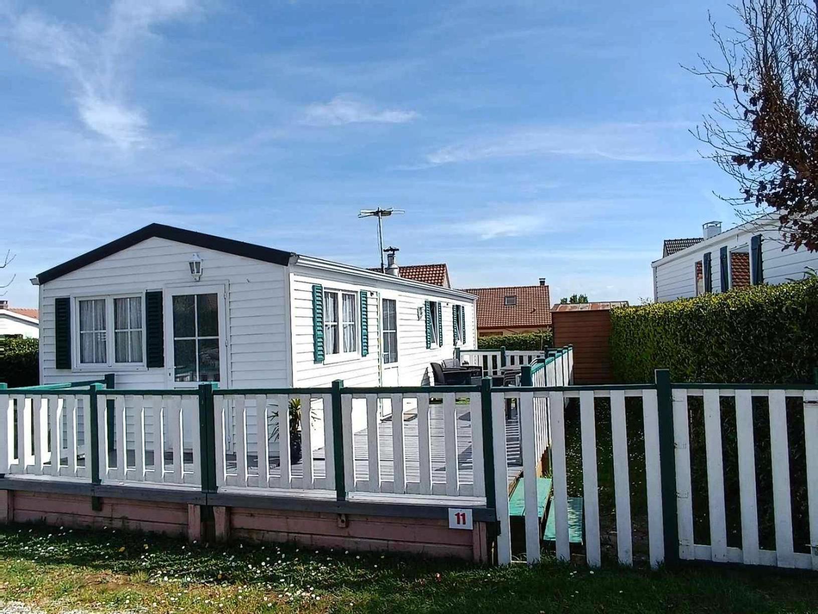 Mobil Home Cristal Biville-sur-Mer Extérieur photo