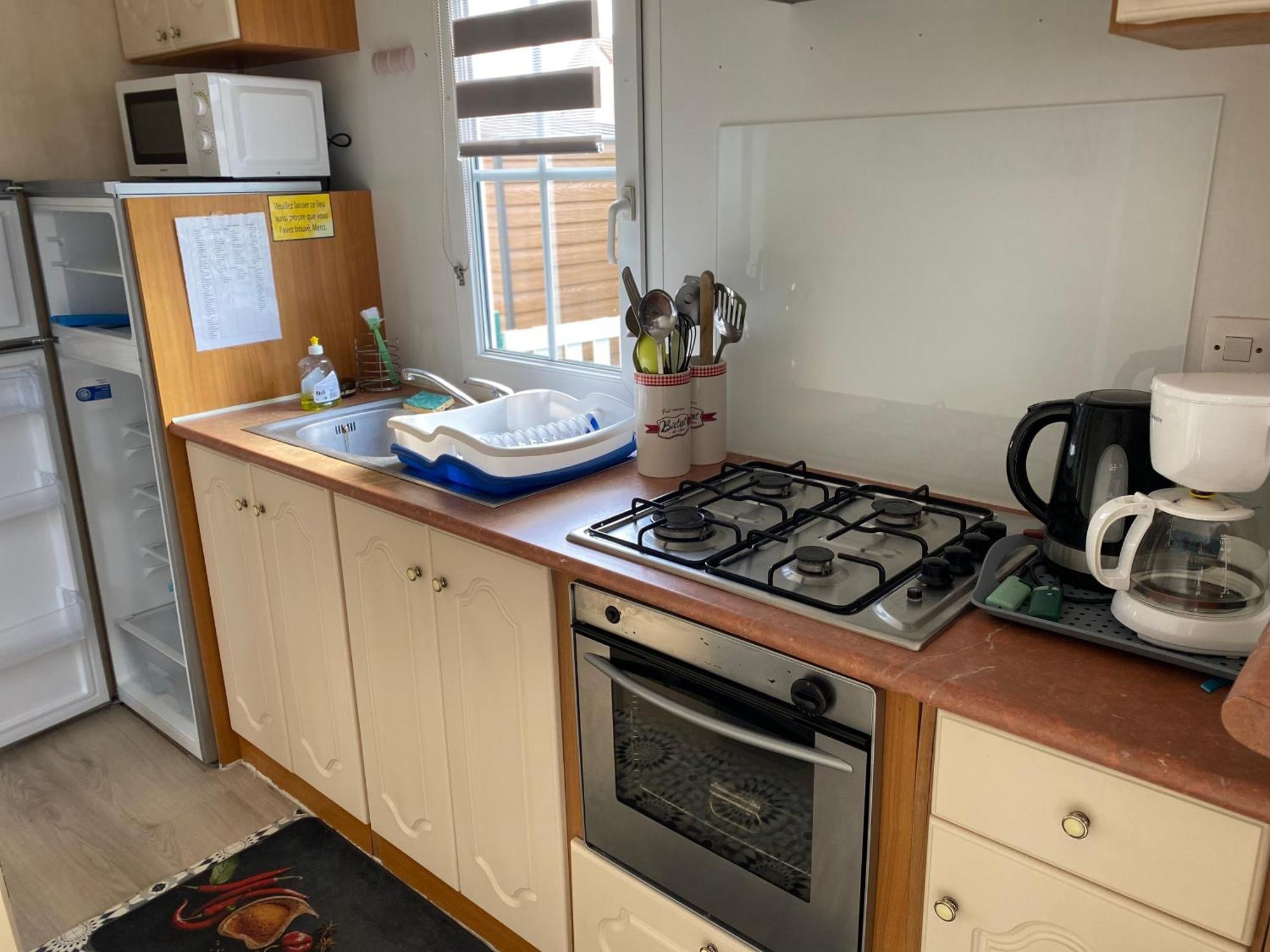 Mobil Home Cristal Biville-sur-Mer Extérieur photo